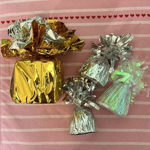 Ballon Weights set of 4